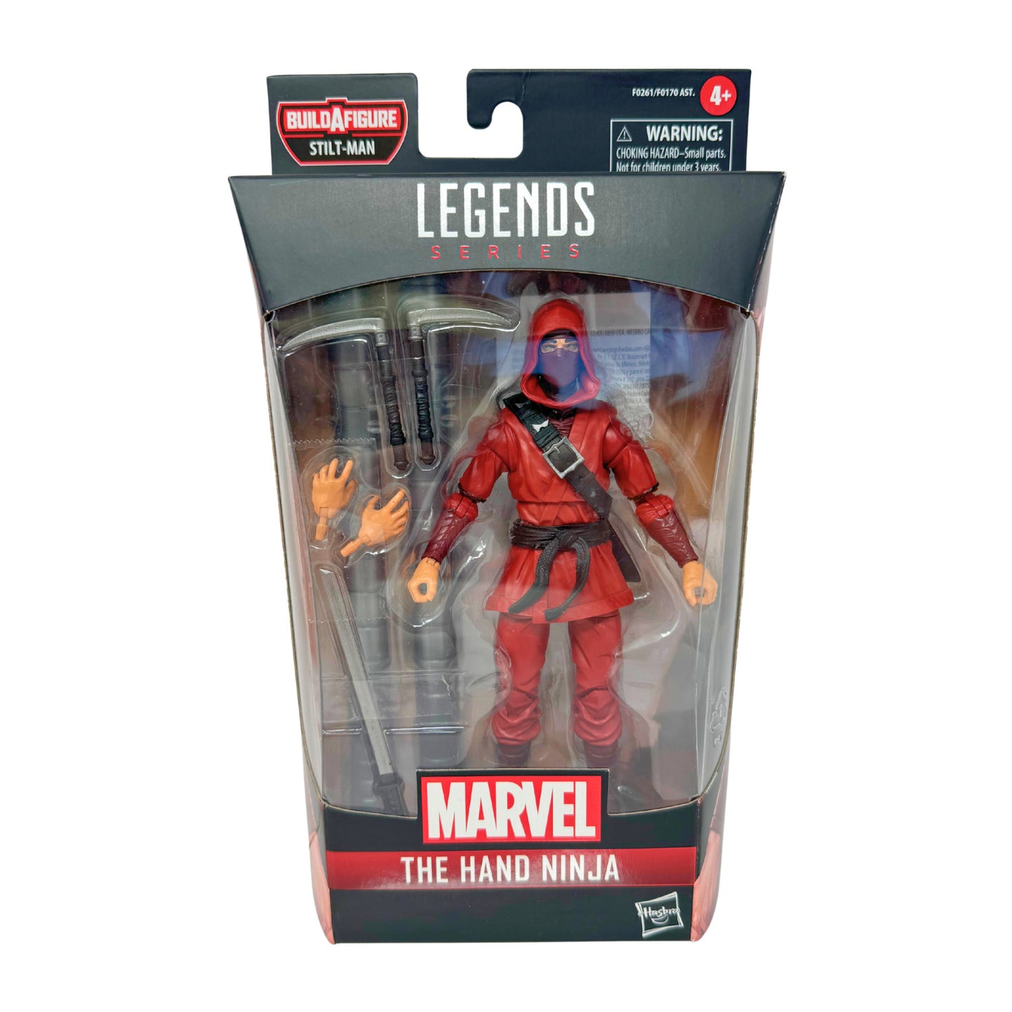 Marvel Legends Spider-Man The Hand Ninja Action Figure w/ Stilt-Man BAF Piece