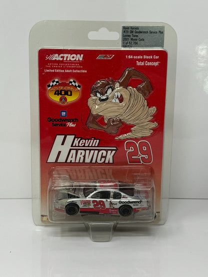 Action Nascar #29 Kevin Harvick GM Goodwrench Looney Tunes 2001 1:64 Diecast