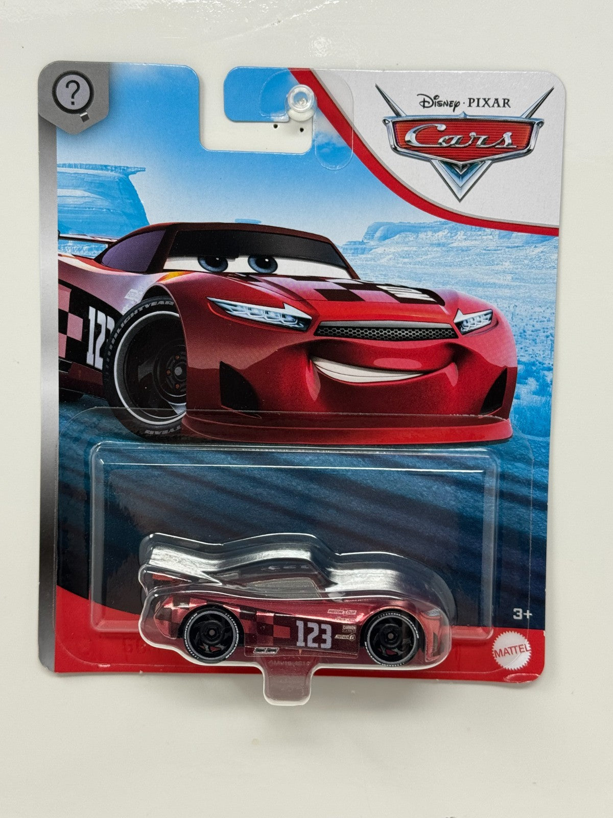 Disney Pixar Cars Scavenger Hunt Jonas Carvers #123 No Stall 1:55 Diecast