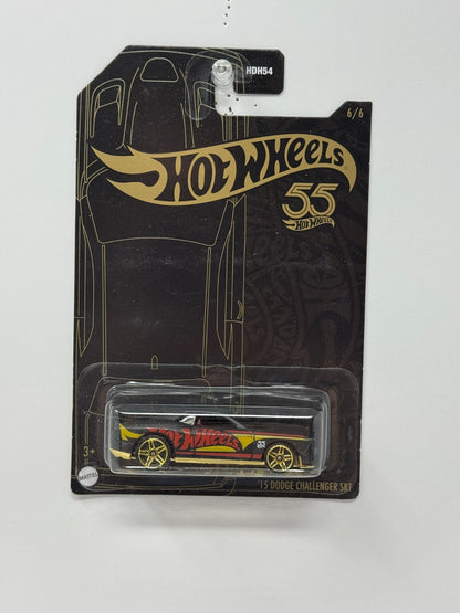 Hot Wheels 55th Anniversary 2015 Dodge Challenger SRT 1:64 Diecast