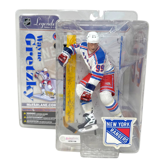McFarlane NHL Wayne Gretzky New York Rangers Legends Series 3 Figure
