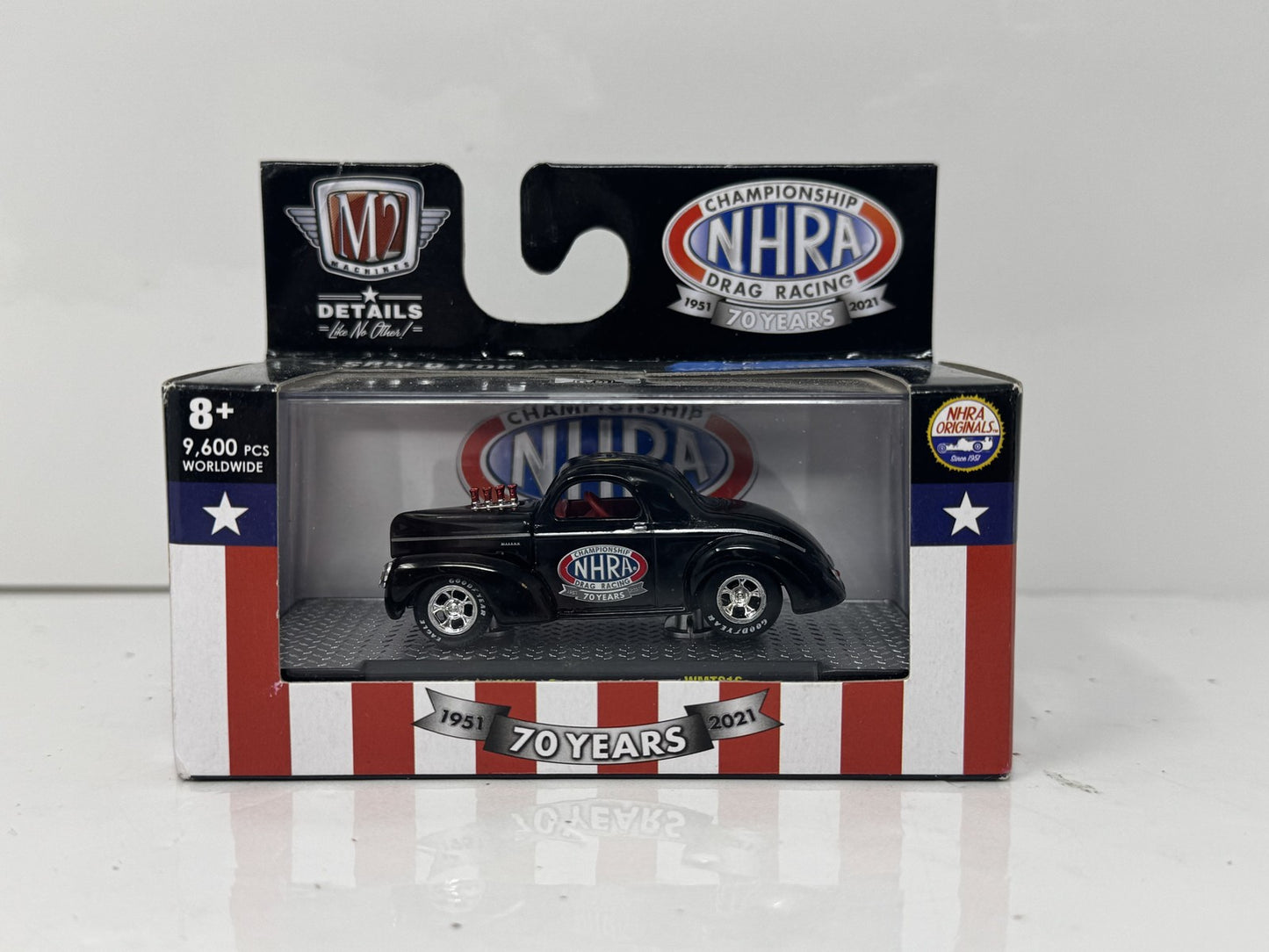 M2 Machines NHRA Originals 1941 Willys Coupe 1:64 Diecast