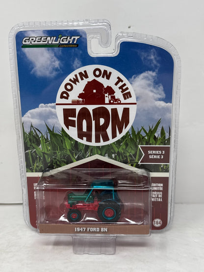 Greenlight Down on the Farm 1947 Ford 8N Tractor CHASE 1:64 Diecast