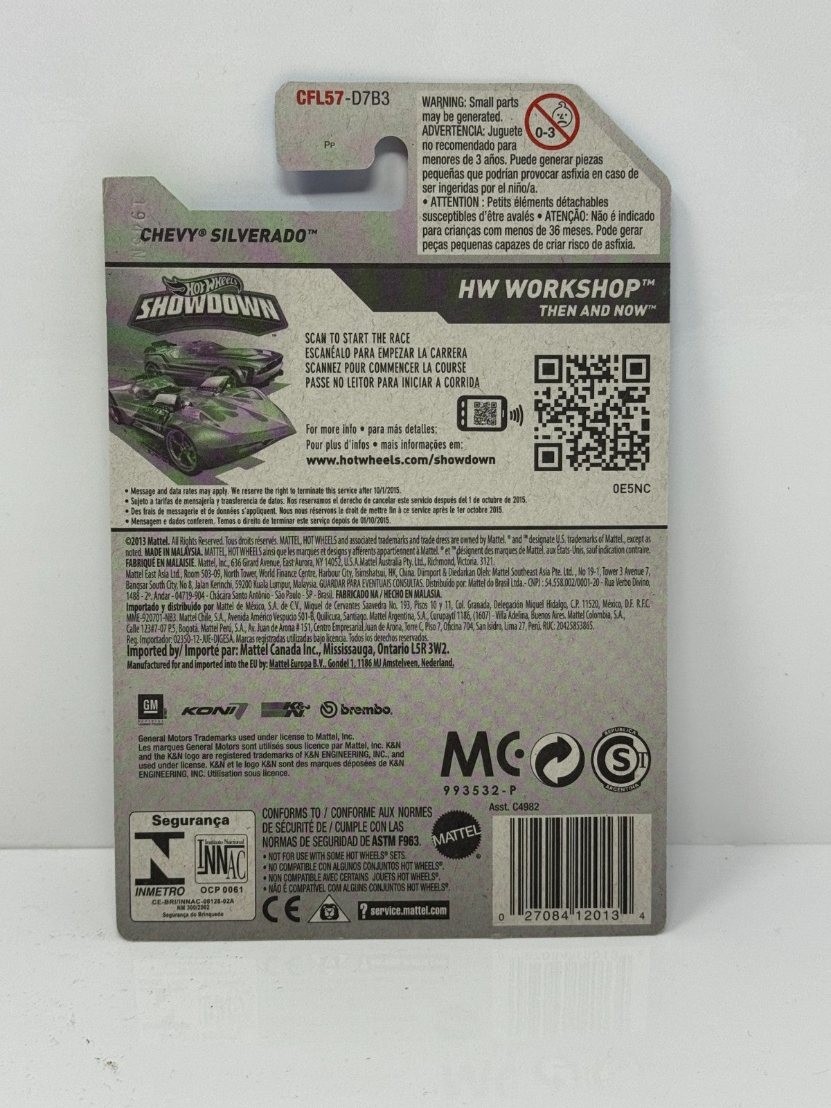 Hot Wheels HW Workshop Chevy Silverado 1:64 Diecast