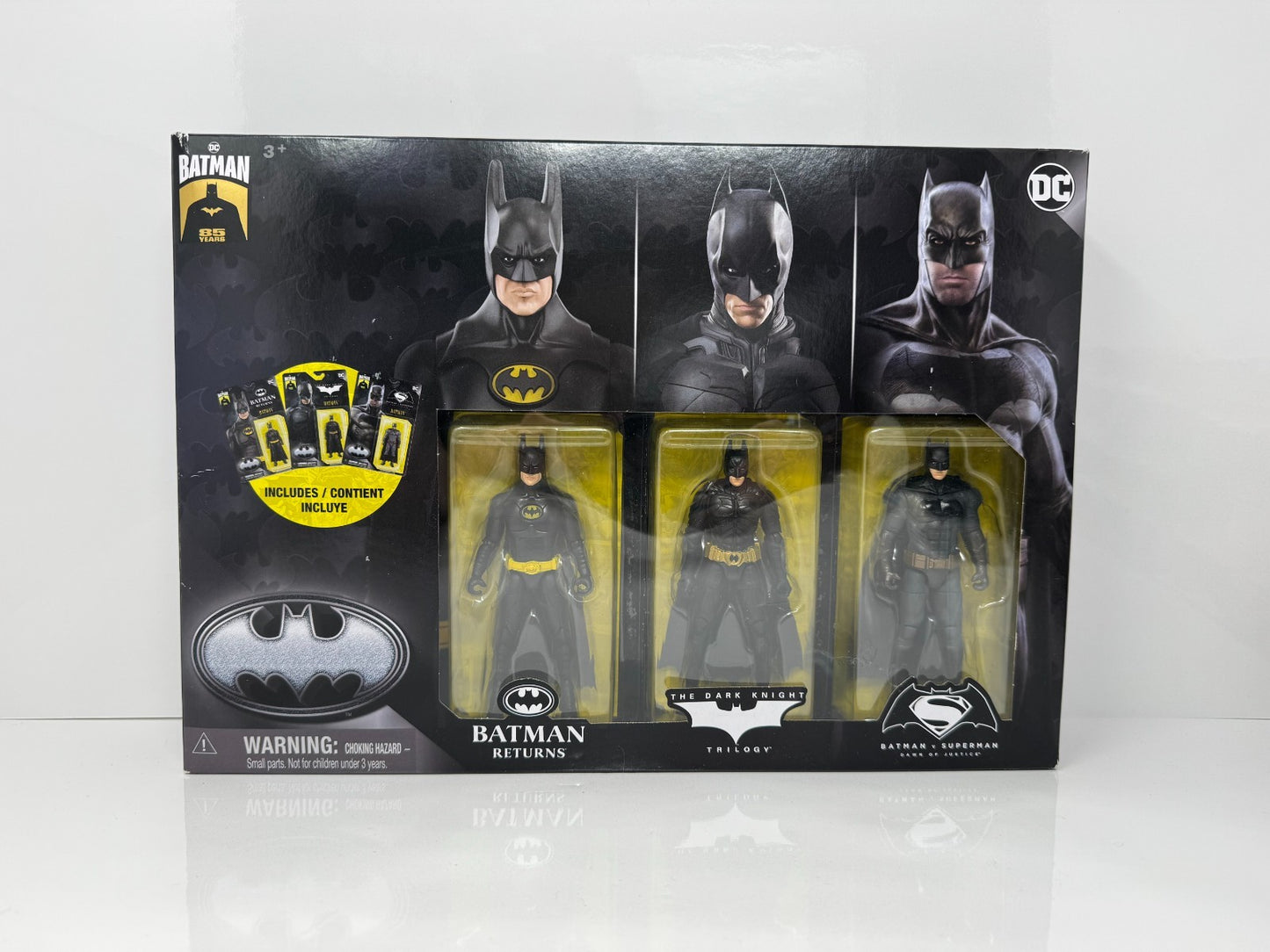 DC Batman 85 Years Batman Returns Dark Knight Trilogy Batman v Superman Figures