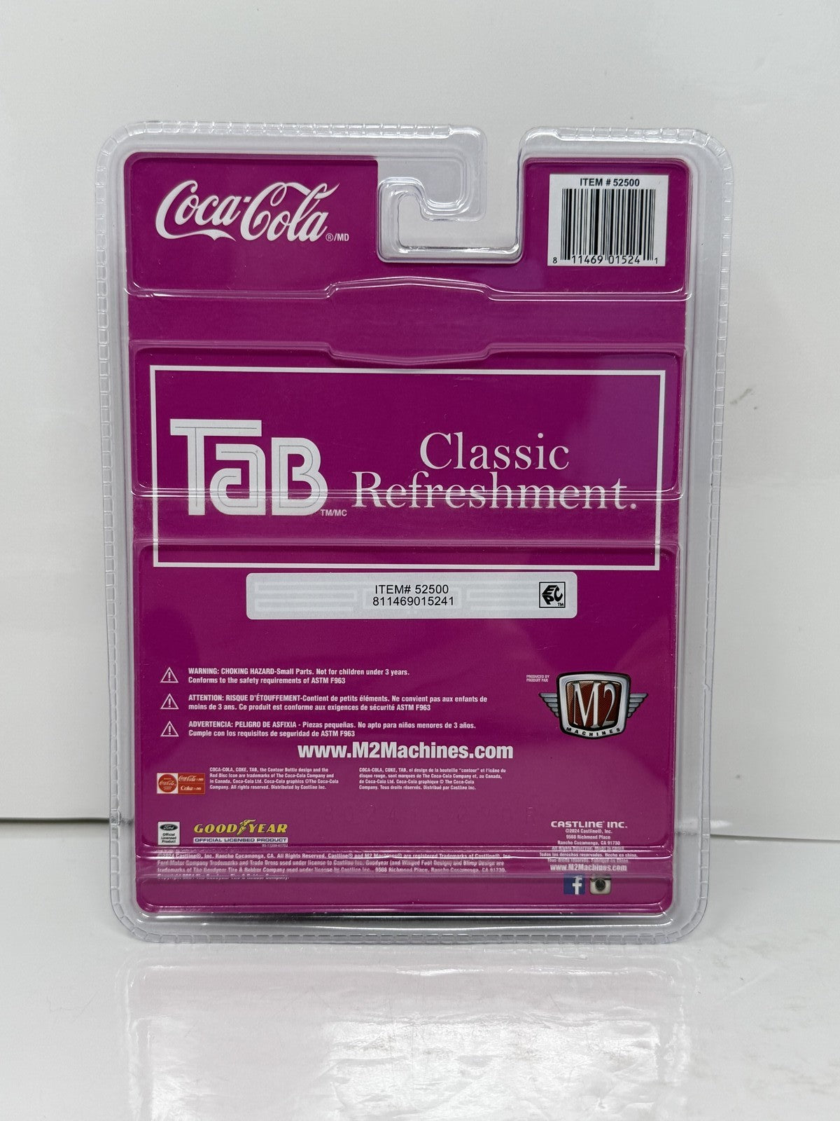 M2 Machines Coca-Cola Tab 1969 Ford Mustang Funny Car 1:64 Diecast