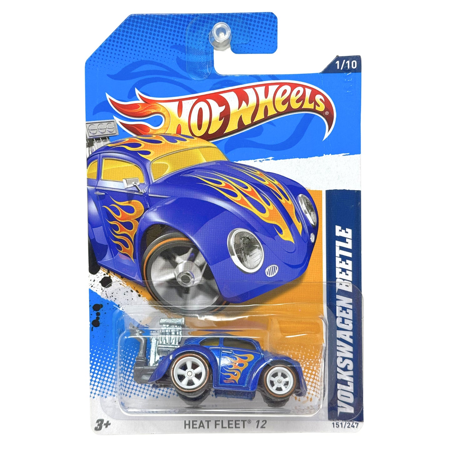 Hot Wheels Super Treasure Hunt Volkswagen Beetle Heat Fleet 1:64 Diecast