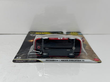 Hot Wheels Premium Thrill Climbers Mitsubishi Lancer Evo VI 1:64 Diecast