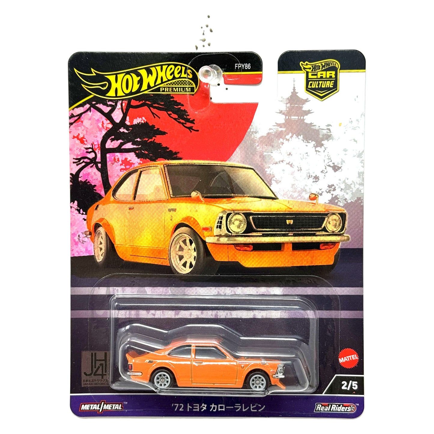 Hot Wheels Premium Japan Historics 4 1972 Toyota Corolla Levin 1:64 Diecast