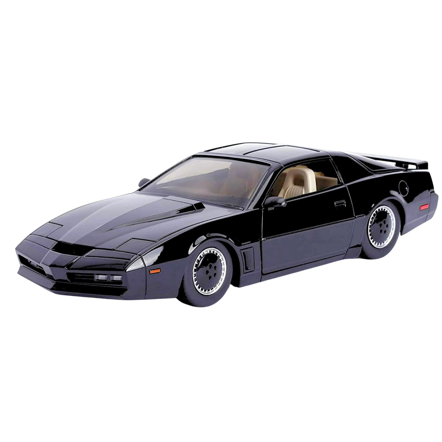 Jada Knight Rider K.I.T.T. Pontiac Firebird Trans Am w/ Lights 1:24 Diecast