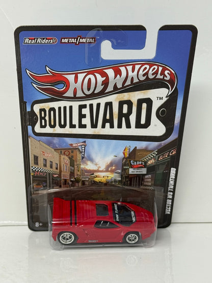 Hot Wheels Boulevard Vector W8 Twin Turbo Real Riders 1:64 Diecast