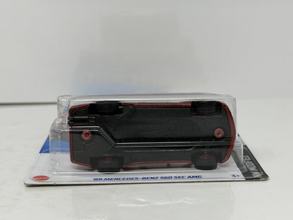 Hot Wheels Super Treasure Hunt 1989 Mercedes-Benz 560 SEC AMG 1:64 Diecast STH