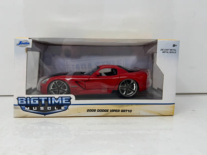 Jada Bigtime Muscle 2008 Dodge Viper SRT10 1:24 Diecast