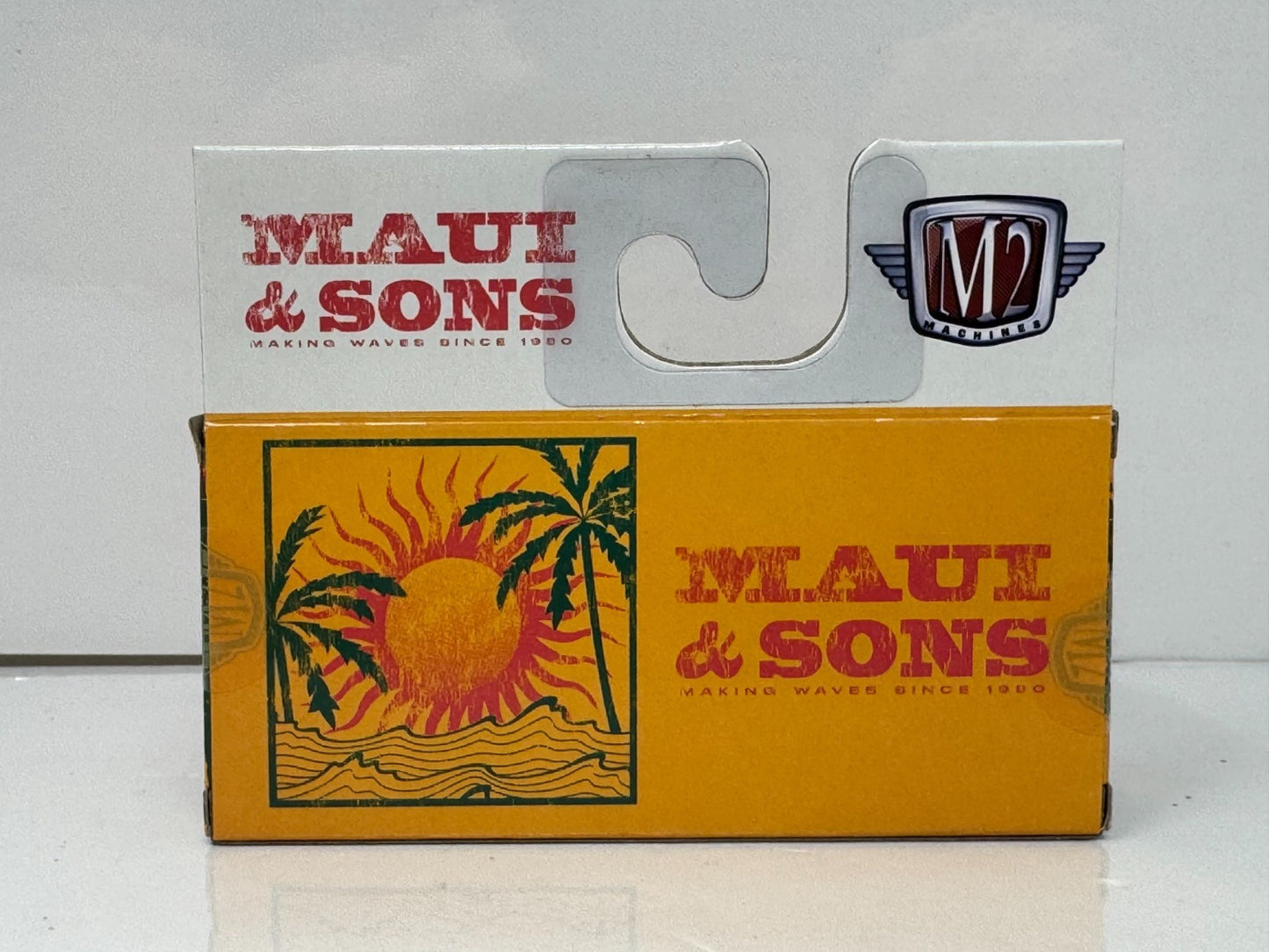 M2 Machines Ground Pounders 1956 Ford F-100 Truck Maui & Sons 1:64 Diecast