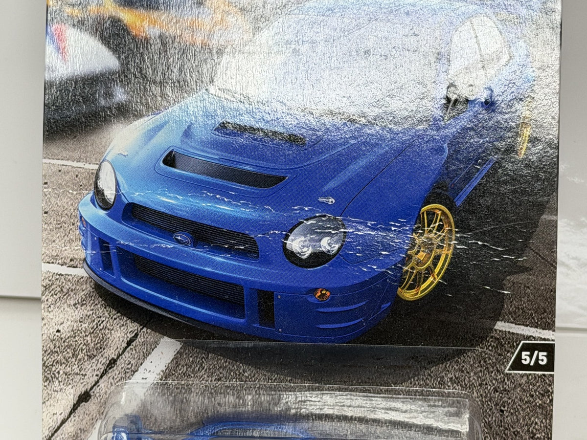 Hot Wheels Cars & Donuts Subaru Impreza WRX 1:64 Diecast Real Riders