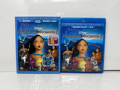 Pocahontas (Blu-ray) Disney Animated 2-Movie Collection Set