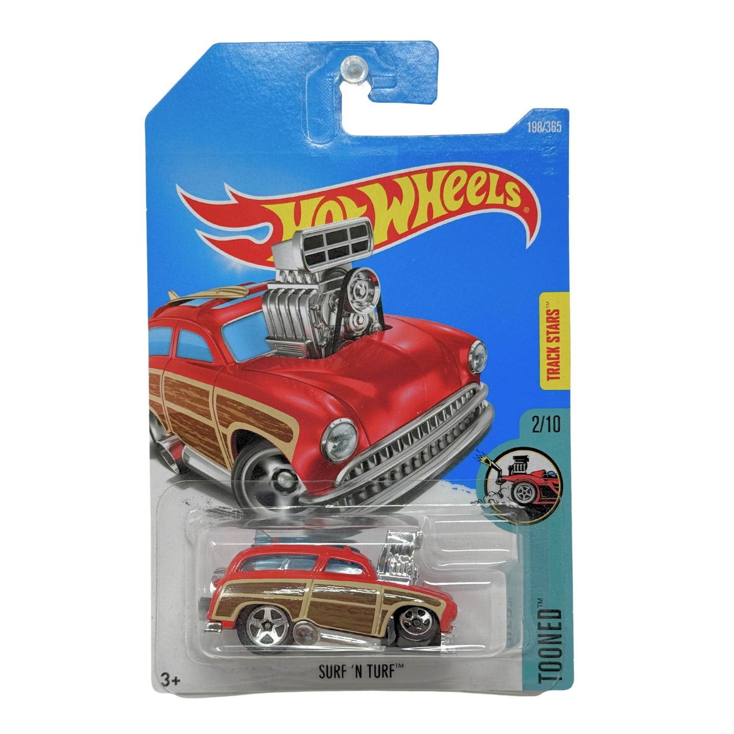 Hot Wheels Tooned Surf & Turf 1:64 Diecast BASE ERROR