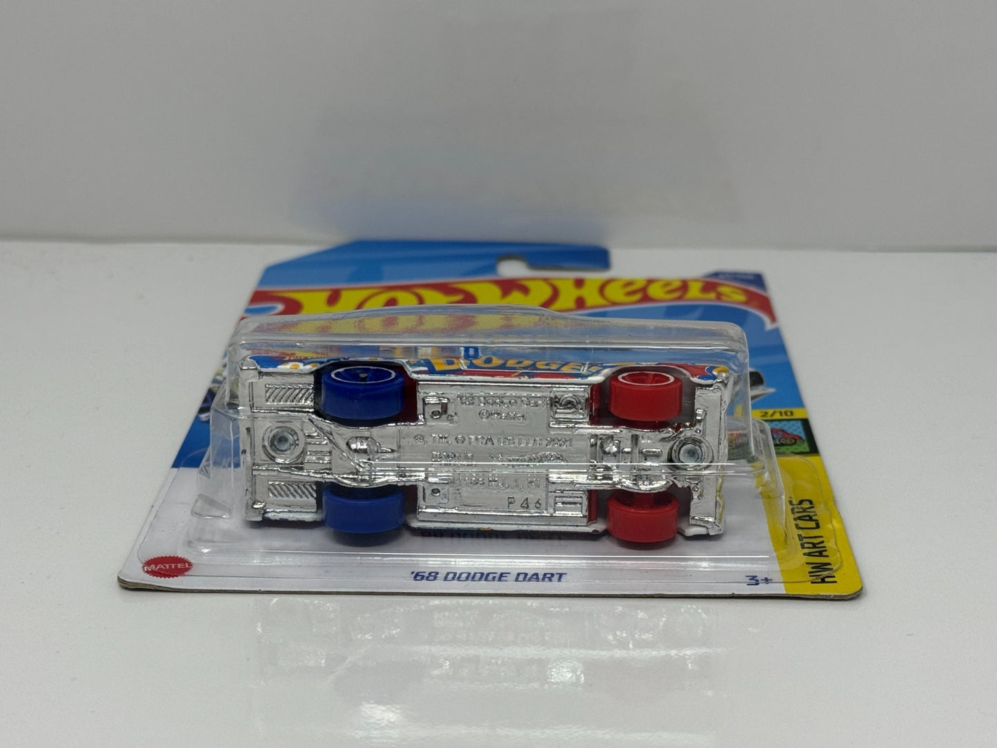 Hot Wheels Art Cars 1968 Dodge Dart 1:64 Diecast White