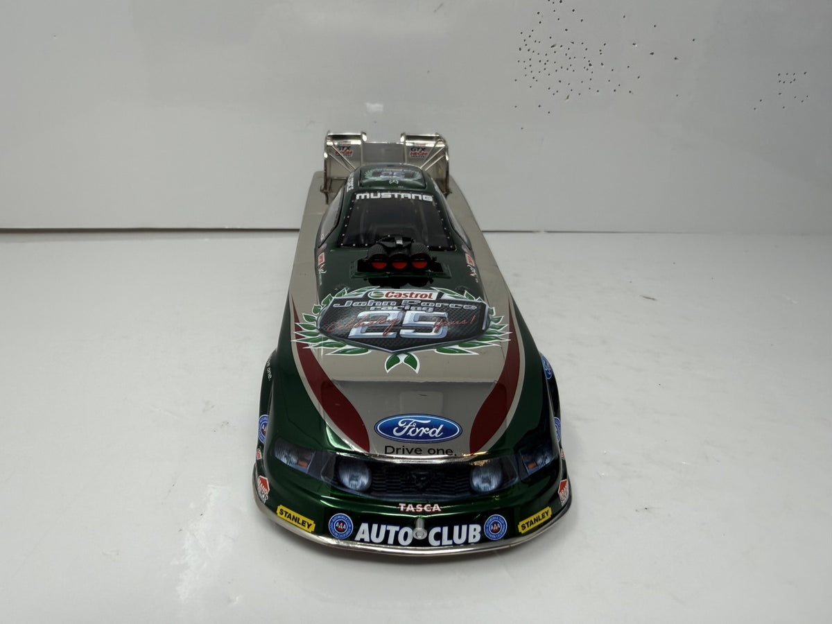 Action NHRA John Force Castrol 25th Anniversary 2010 Mustang 1:24 Diecast