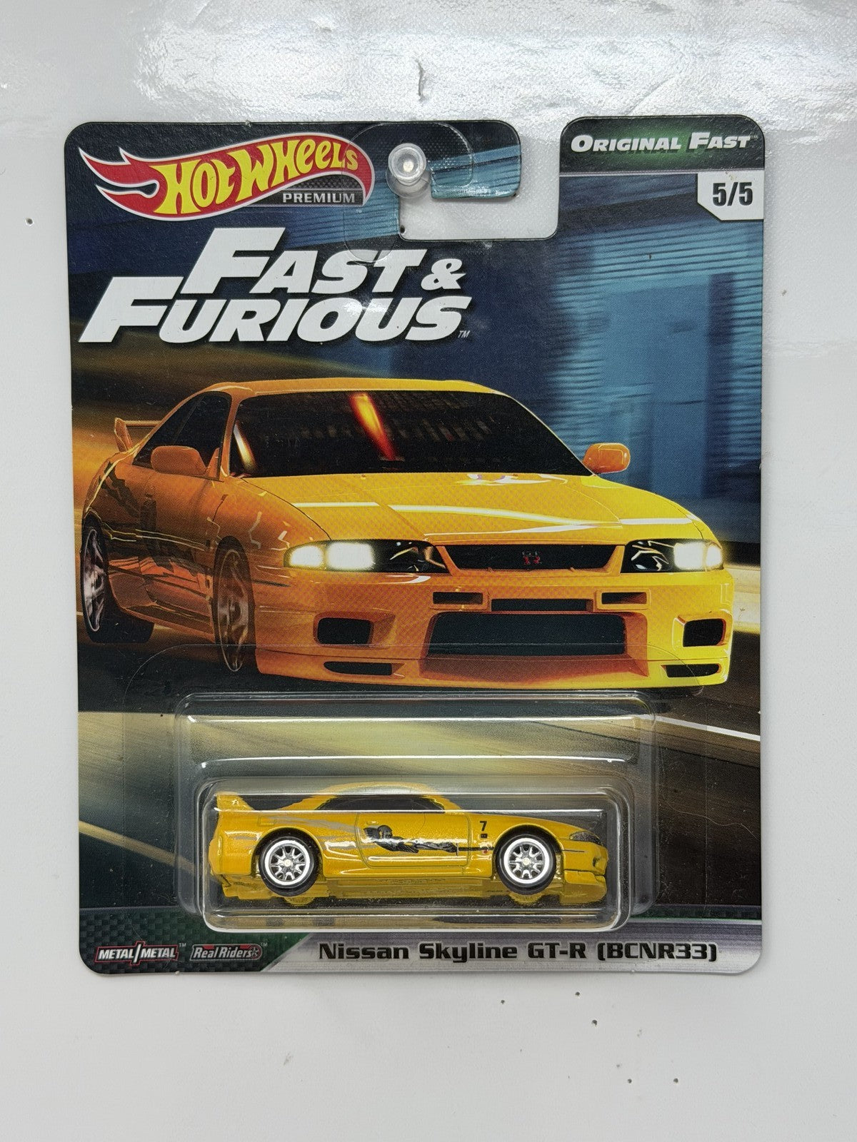 Hot Wheels Premium Fast & Furious Nissan Skyline GT-R BCNR33 1:64 Diecast