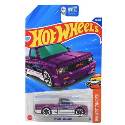 Hot Wheels Hot Trucks 1991 GMC Syclone 1:64 Diecast