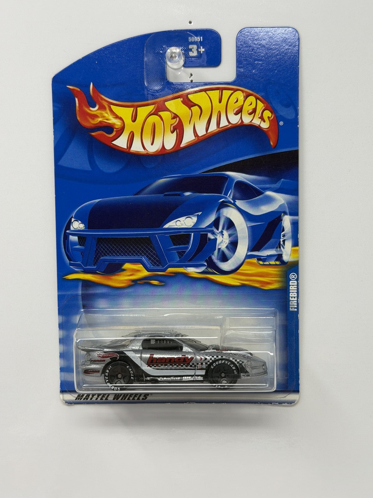 Hot Wheels Firebird Team Handy 1:64 Diecast Silver