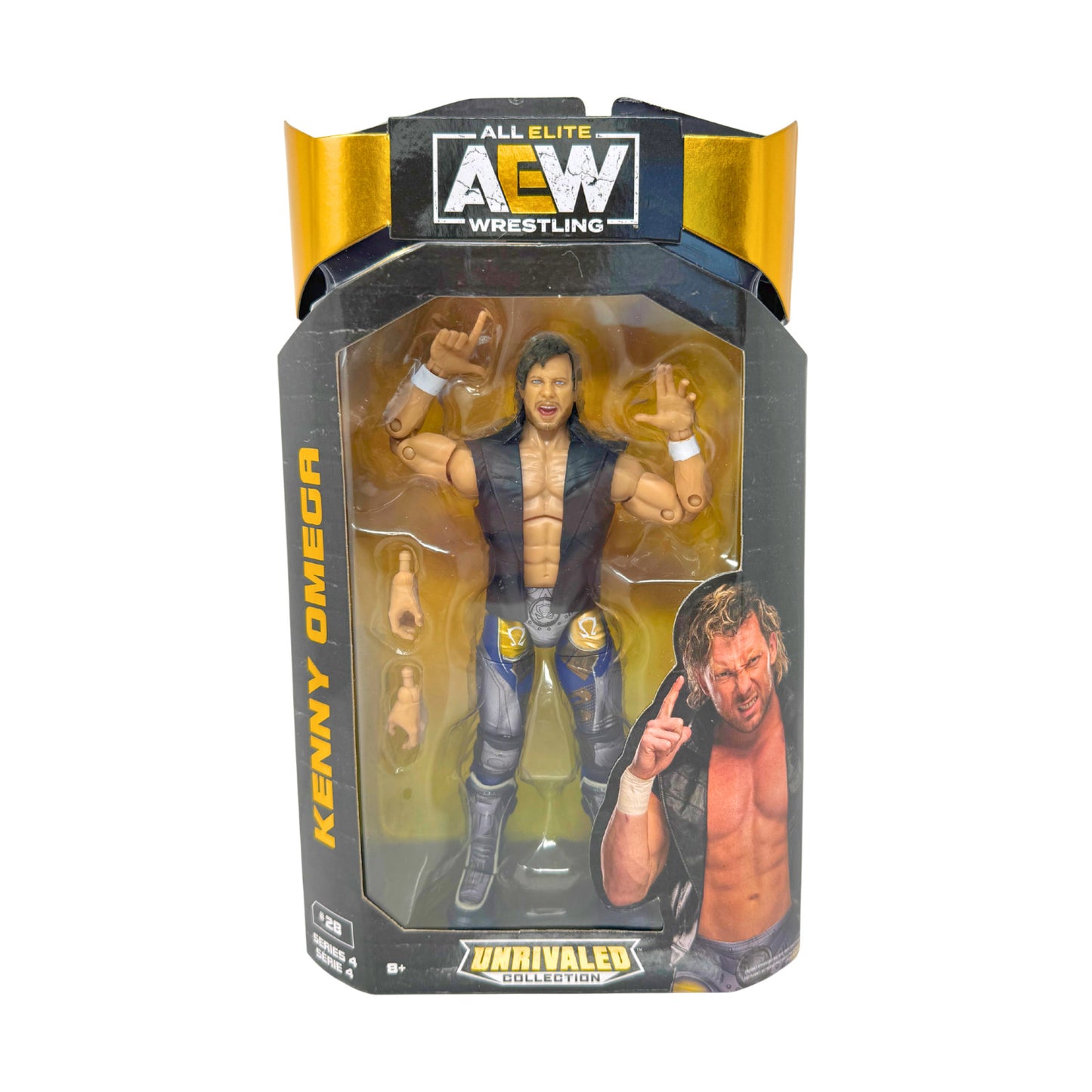 Jazwares AEW Unrivaled Series 4 Kenny Omega Action Figure