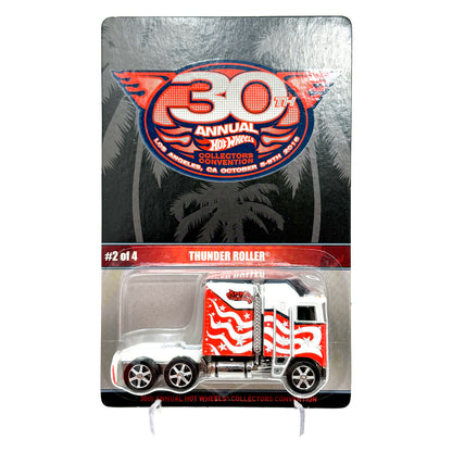 Hot Wheels 2016 30th Collectors Convention Thunder Roller 1:64 Diecast 0724/2600