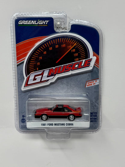 Greenlight GL Muscle 1981 Ford Mustang Cobra 1:64 Diecast