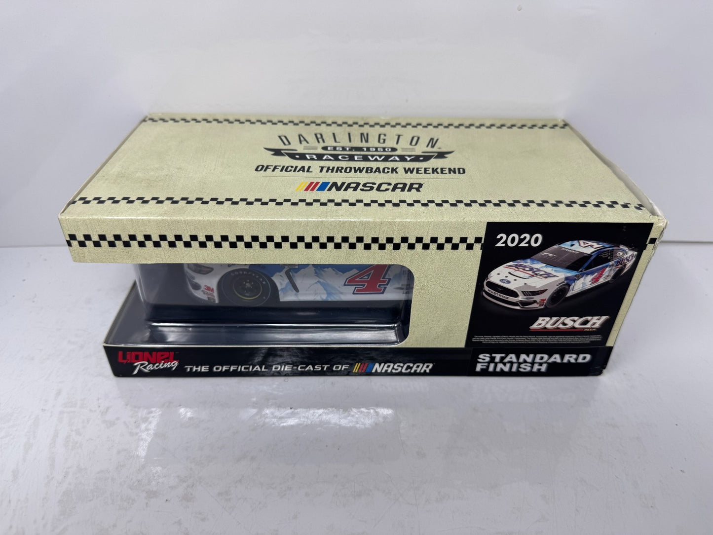 Lionel Racing Nascar #4 Kevin Harvick Busch Beer Darlington Ford Mustang 1:24 Diecast