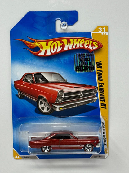 Hot Wheels New Models 1966 Ford Fairlane GT 1:64 Diecast Factory Sealed Redline