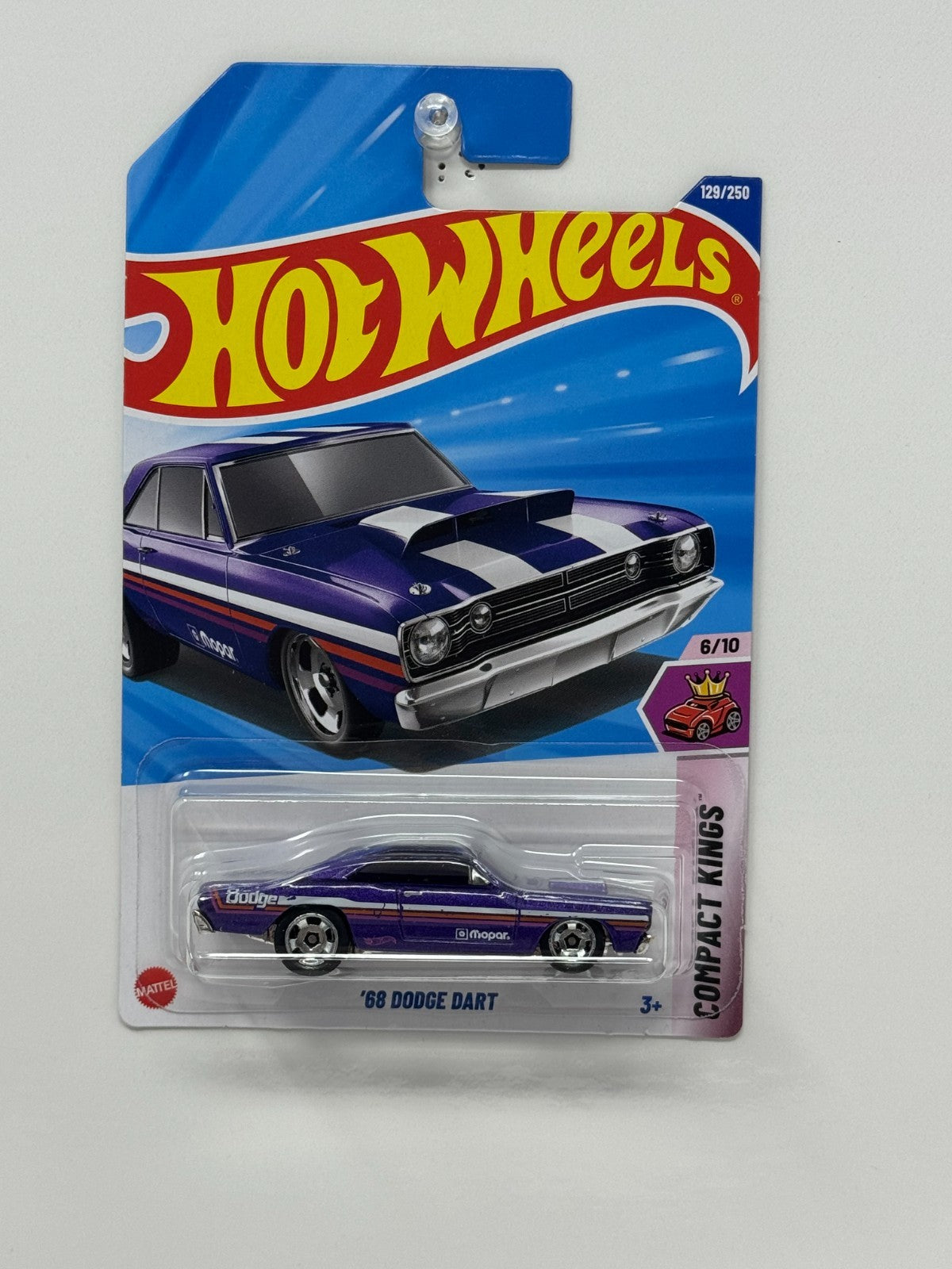 Hot Wheels Compact Kings 1968 Dodge Dart 1:64 Diecast Purple