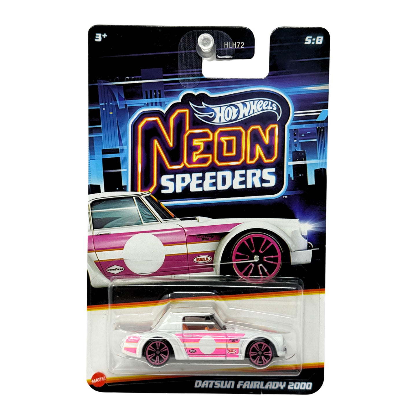 Hot Wheels Neon Speeders Datsun Fairlady 2000 1:64 Diecast