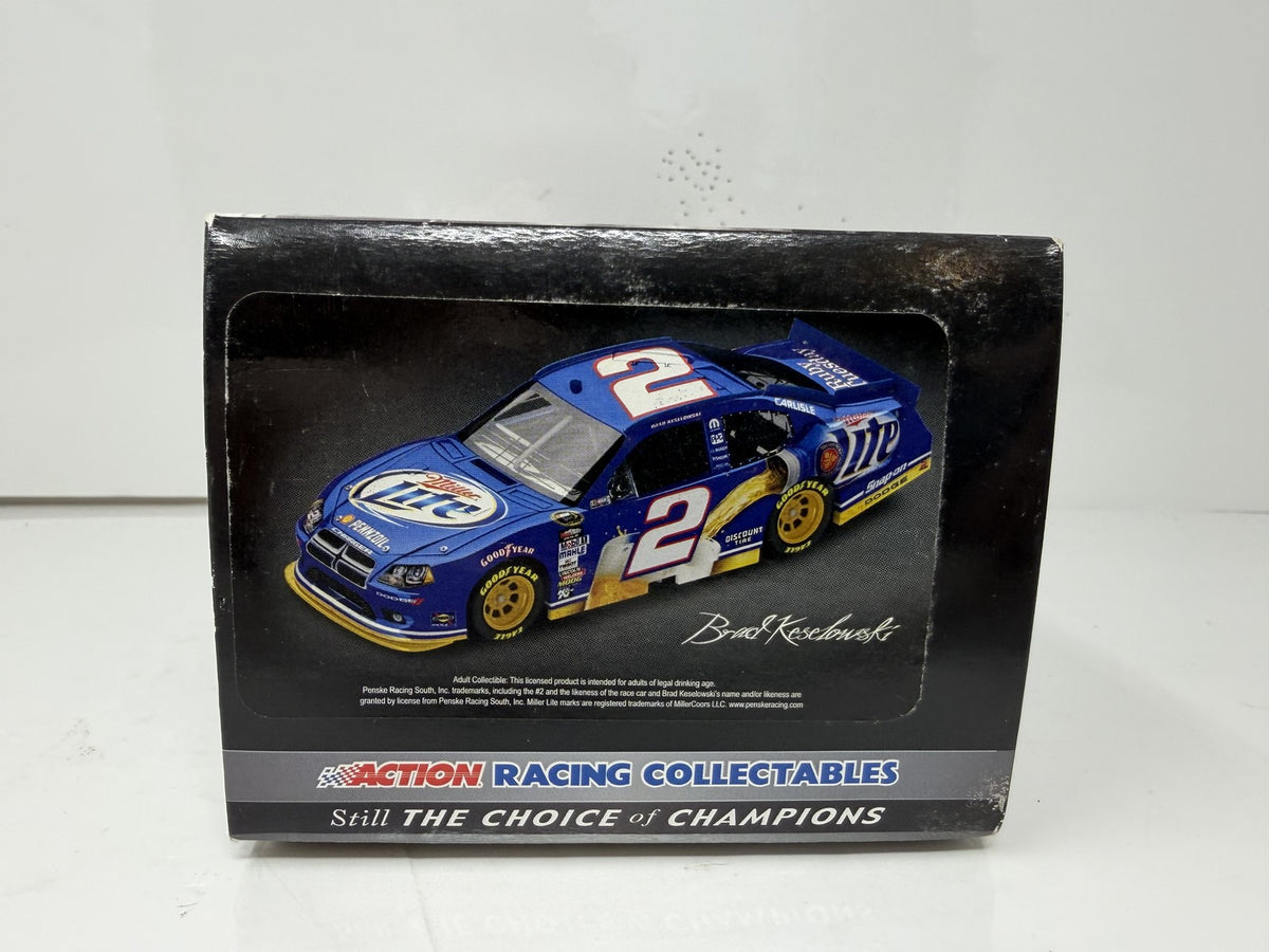 Lionel Nascar Brad Keselowski #2 Miller Lite 2011 Dodge Charger 1:24 Diecast