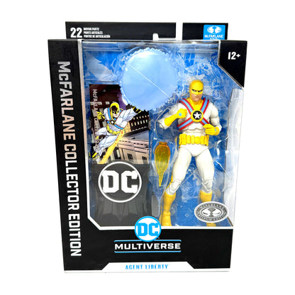 McFarlane DC Multiverse Agent Liberty Platinum Edition Action Figure