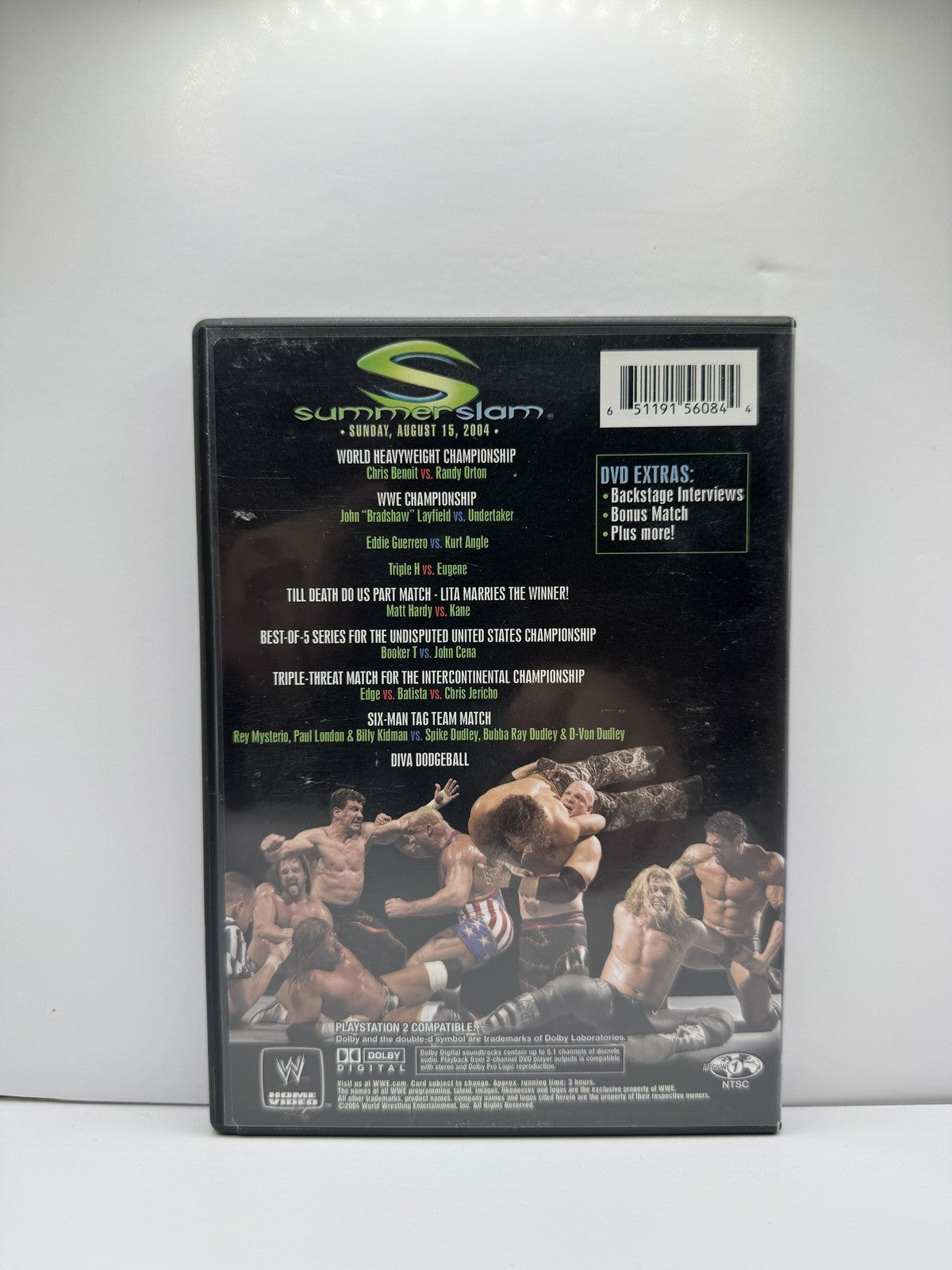 WWE SummerSlam 2004 (DVD) WWE Wrestling