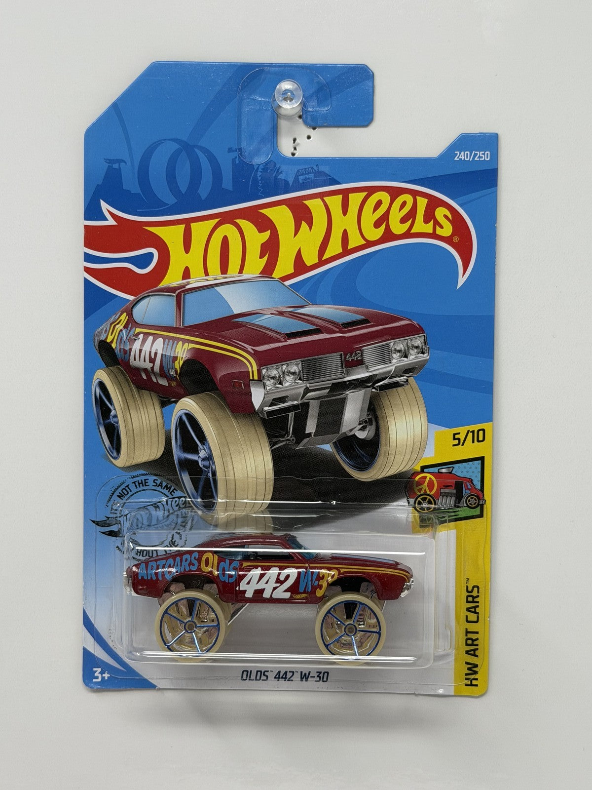 Hot Wheels HW Art Cars Oldsmobile 442 W-30 1:64 Diecast Red