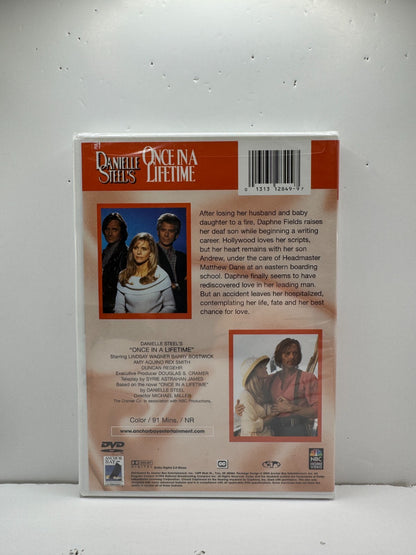 Once in a Lifetime (DVD) Danielle Steele Romance Drama Sealed