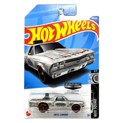 Hot Wheels ZAMAC Rod Squad 1968 Chevrolet El Camino 1:64 Diecast