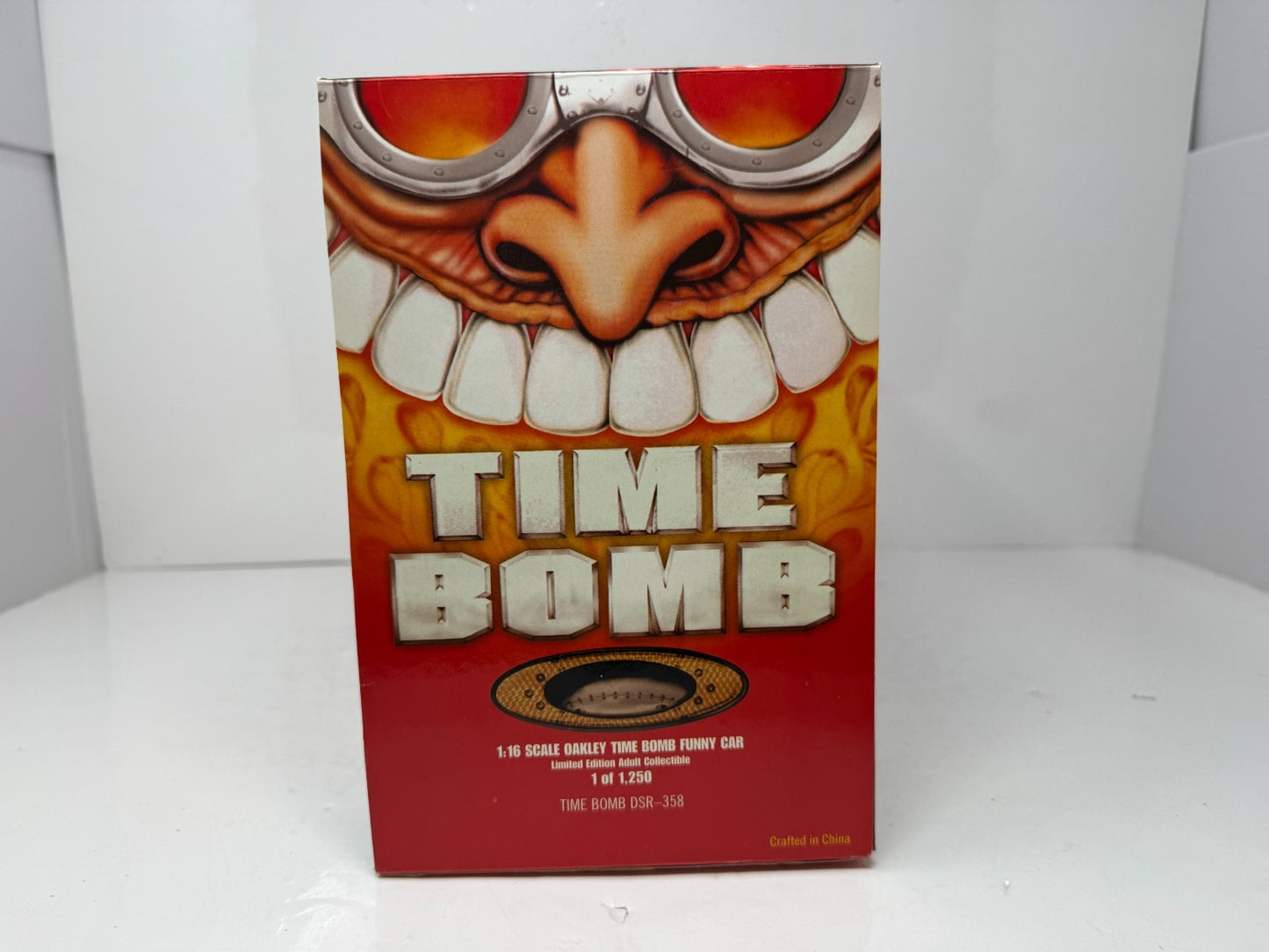 Milestone Gary Scelzi NHRA Oakley Time Bomb Dodge Stratus Funny Car 1:16 Scale