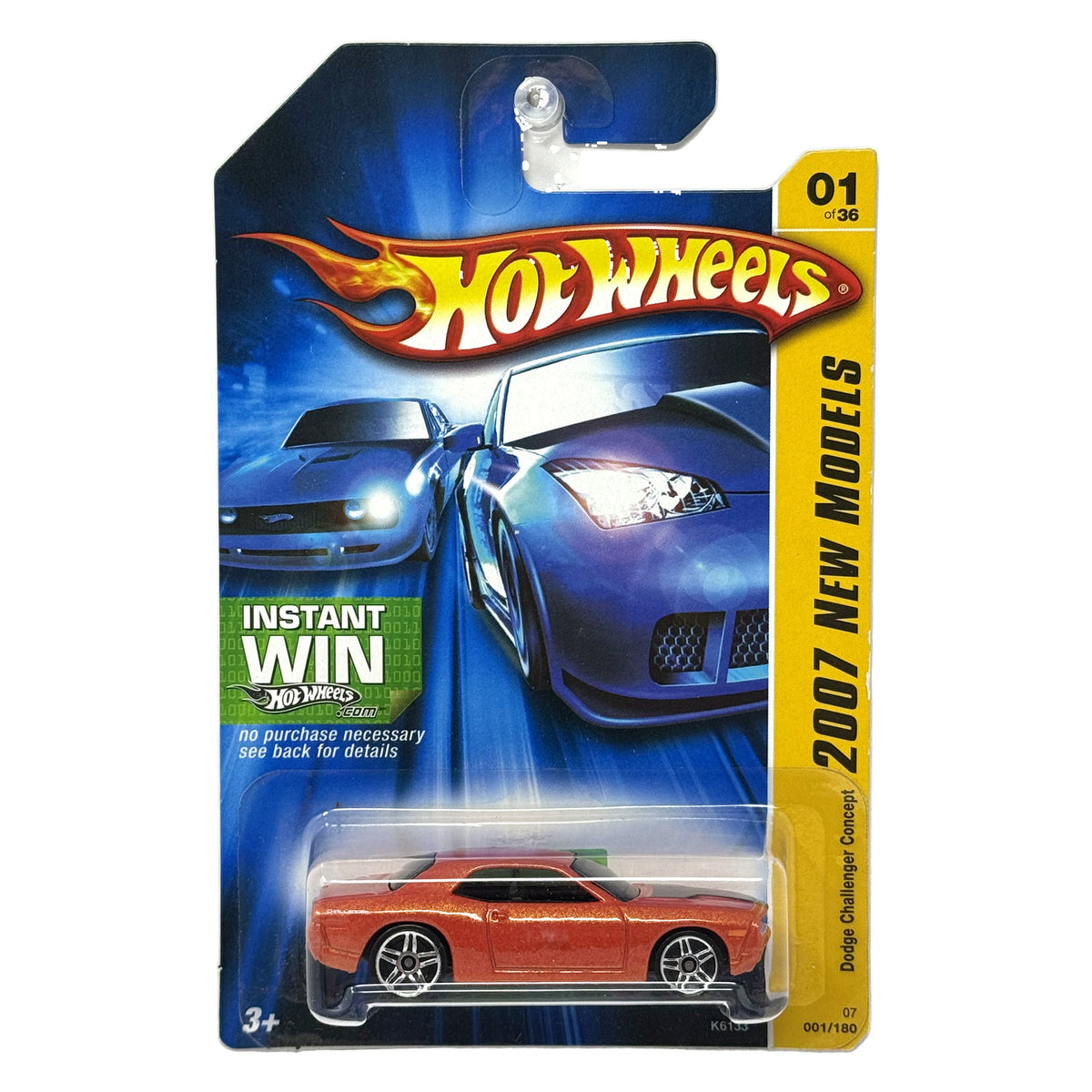 Hot Wheels New Models Dodge Challenger Concept 1:64 Diecast Orange