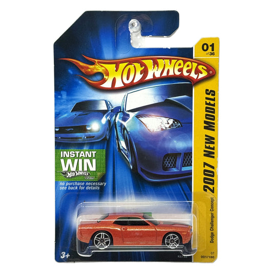 Hot Wheels New Models Dodge Challenger Concept 1:64 Diecast Orange