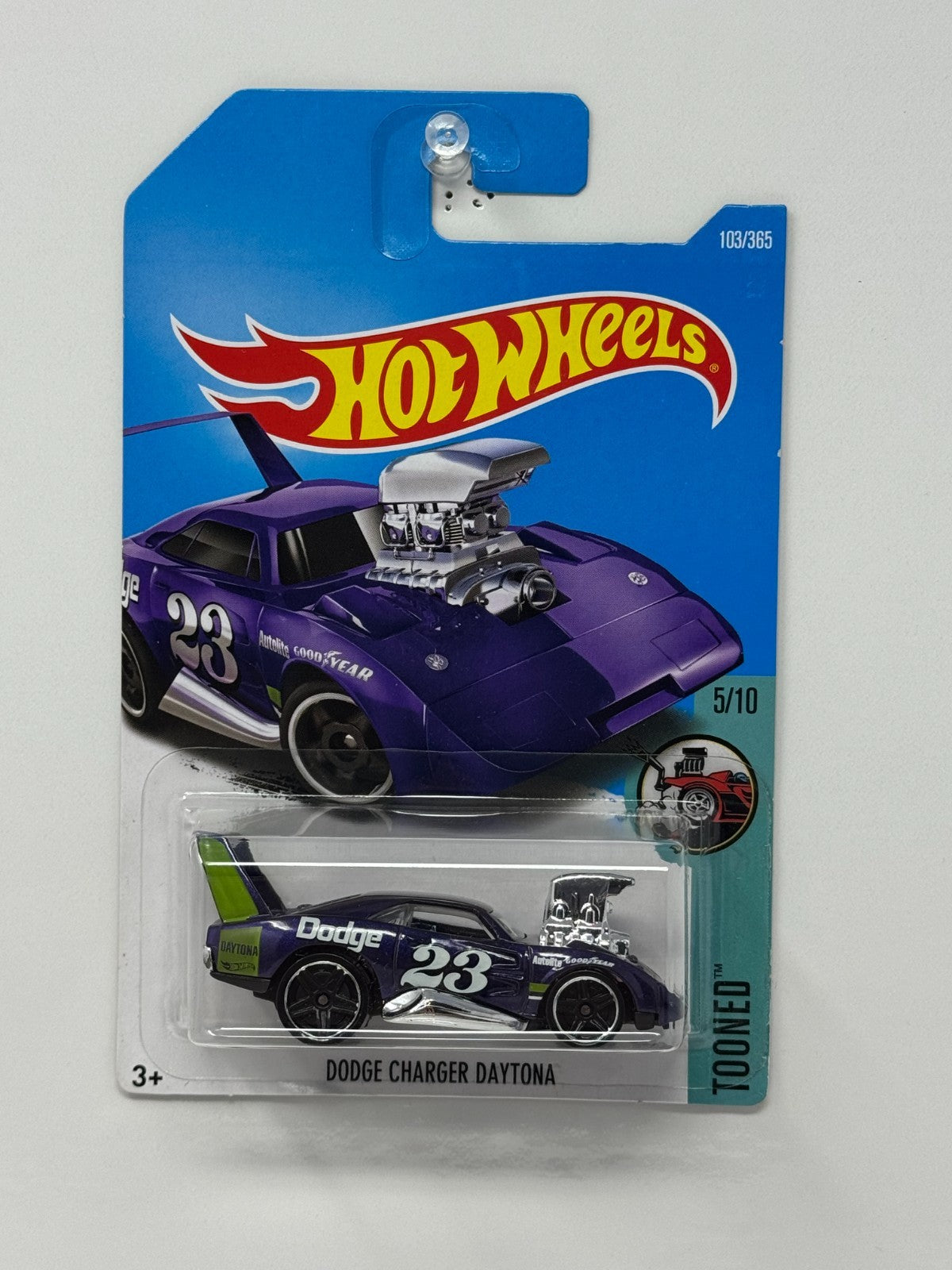 Hot Wheels Tooned Dodge Charger Daytona 1:64 Diecast Purple