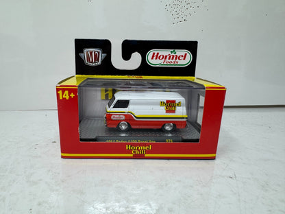 M2 Machines Hormel Chili 1964 Dodge A100 Panel Van 1:64 Diecast