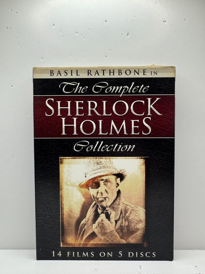 Complete Sherlock Holmes Collection (DVD) Mystery 14 Films