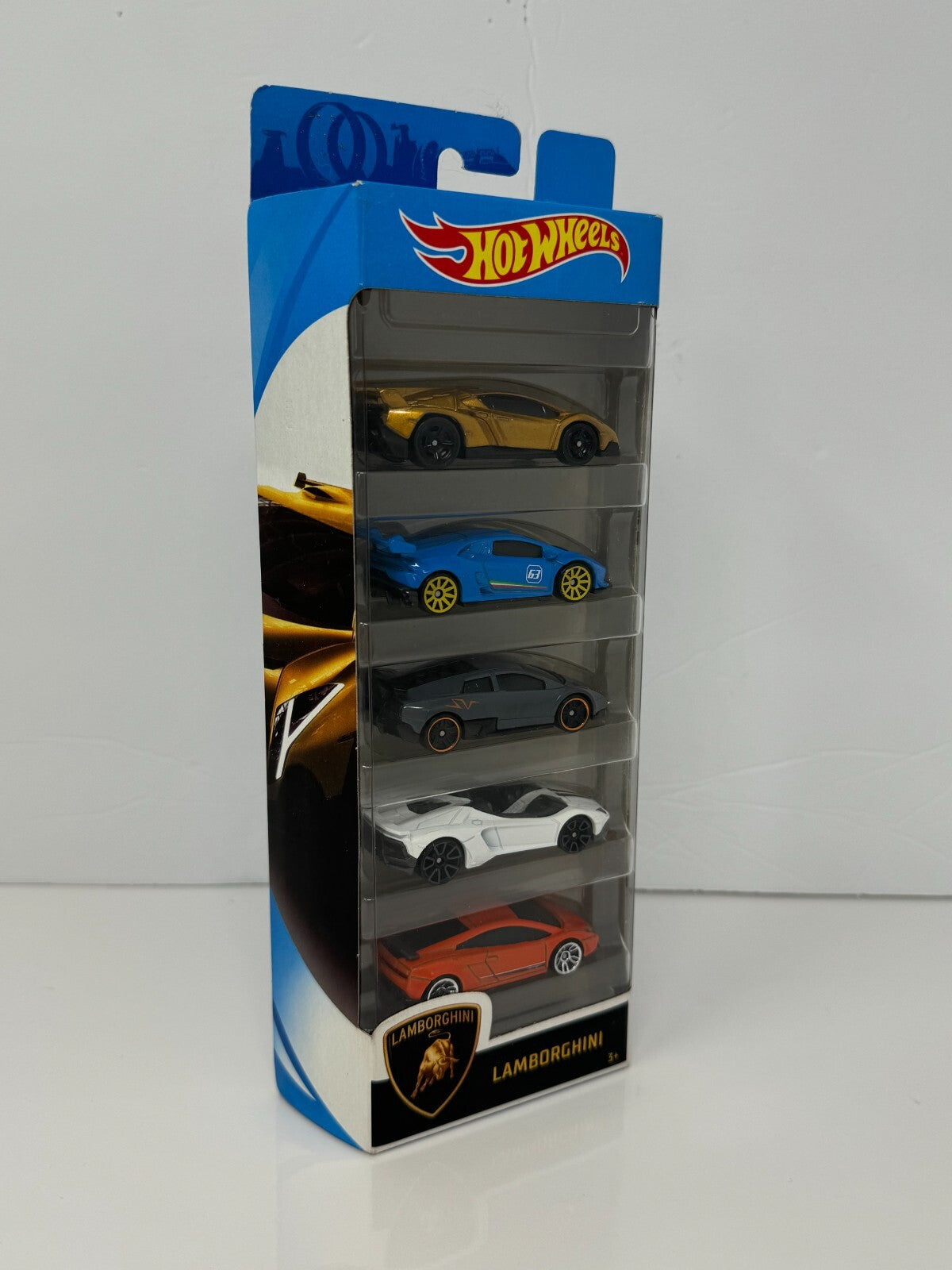 Hot Wheels Lamborghini 5-Pack Gift Set European Car 1:64 Diecast