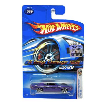 Hot Wheels First Editions 1970 Dodge Challenger HEMI 1:64 Diecast Factory Sealed