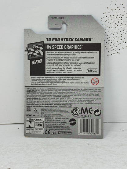 Hot Wheels HW Speed Graphics 2010 Pro Stock Camaro 1:64 Diecast BASE ERROR