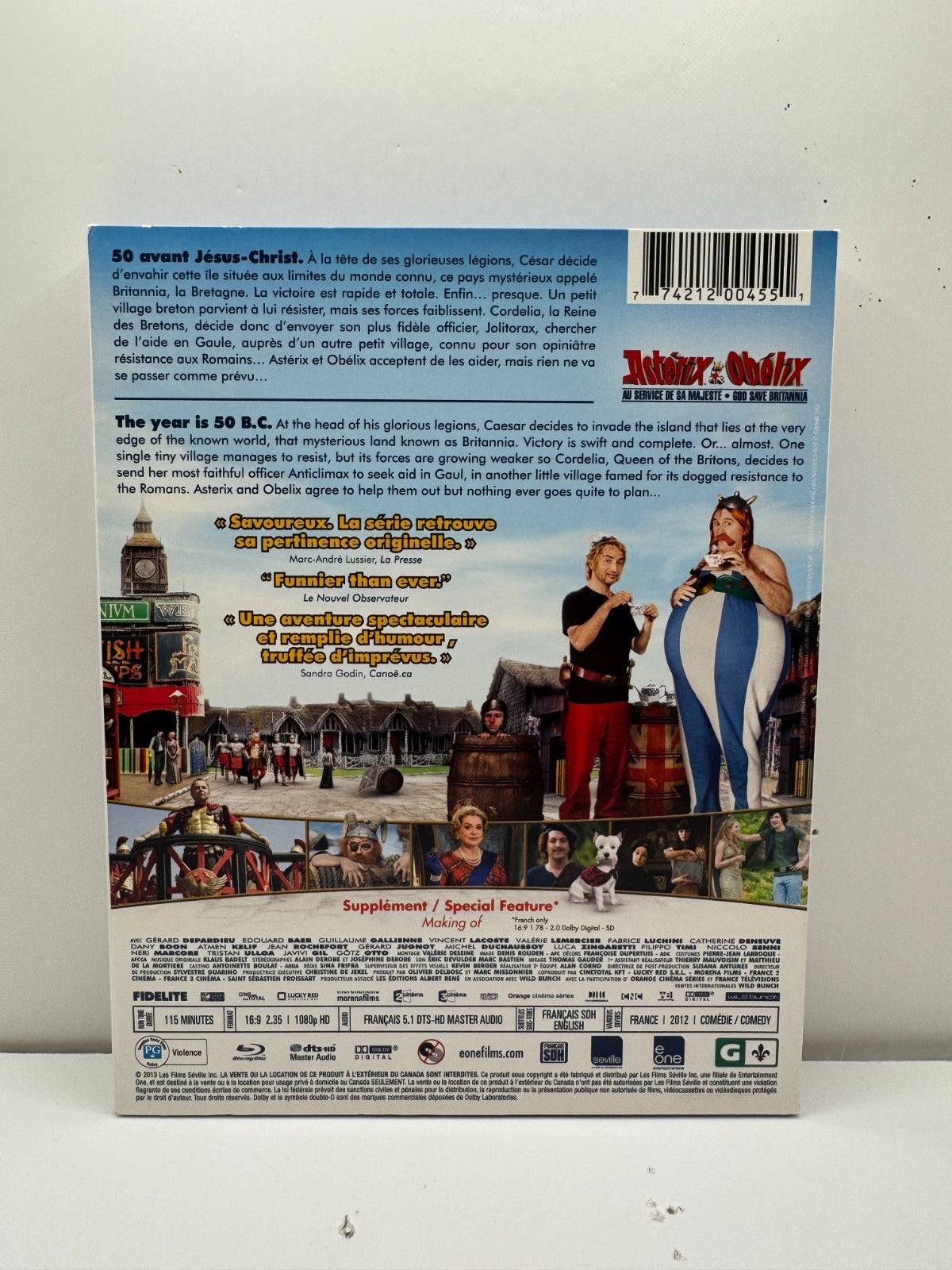 Asterix et Obelix: God Save Britannia (Blu-ray) Gérard Depardieu Comedy