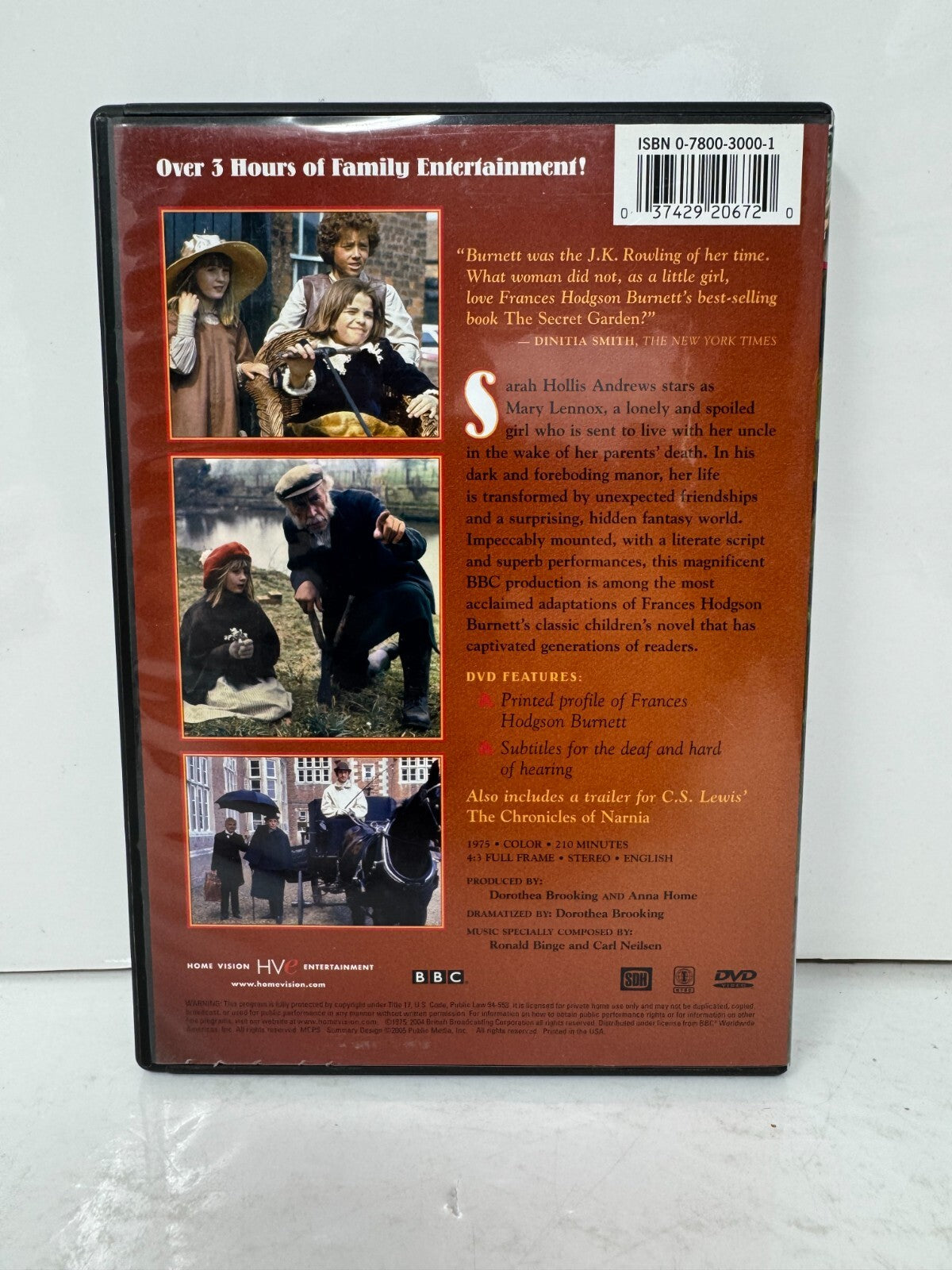 The Secret Garden (DVD) Family Good Condition!!!